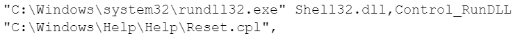 Shell32.dll を悪用するコード 